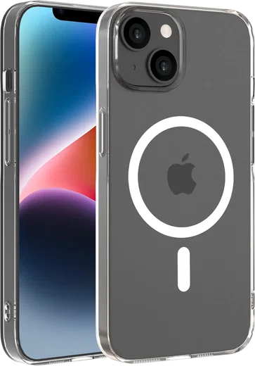 NEKIT Bare Apple iPhone 14 / 13 Hoesje 1.2MM Thin Case MagSafe Transparant afbeelding 7