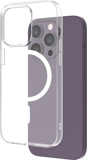 NEKIT Bare Apple iPhone 14 Pro Hoesje 1.2MM Thin Case MagSafe Transparant afbeelding 9