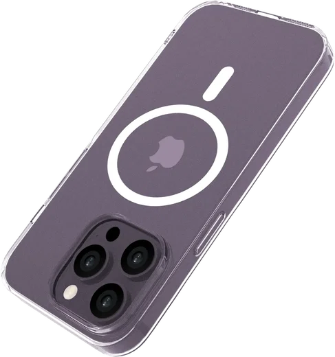 NEKIT Bare Apple iPhone 14 Pro Hoesje 1.2MM Thin Case MagSafe Transparant afbeelding 13