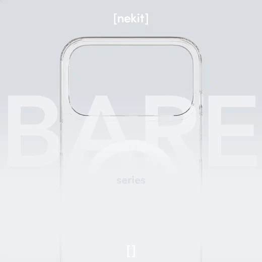NEKIT Bare Apple iPhone 14 Pro Max Hoesje 1.2MM Thin Case MagSafe Transparant afbeelding 6