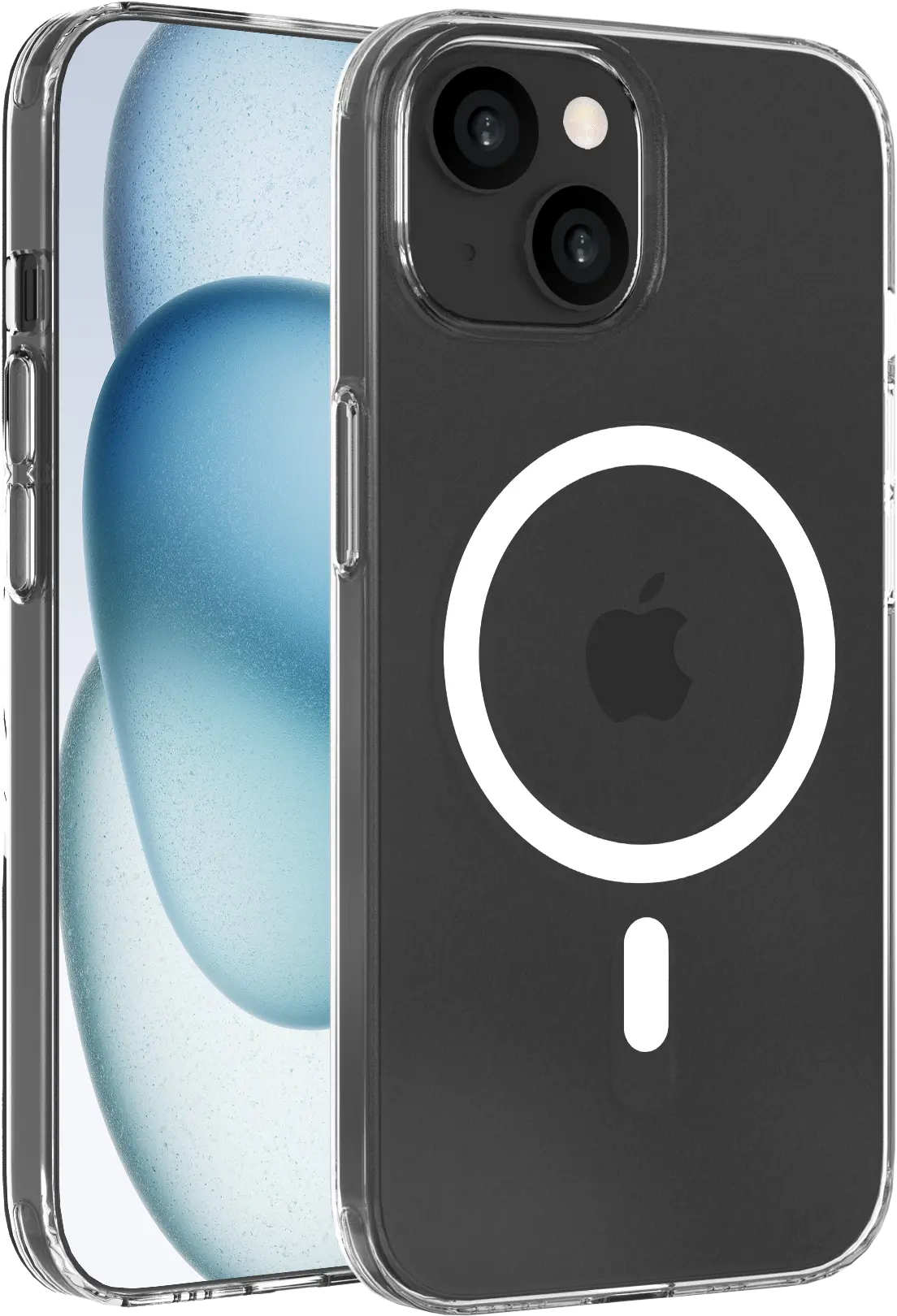 NEKIT Bare Apple iPhone 15 Hoesje 1.2MM Thin Case MagSafe Transparant afbeelding 8