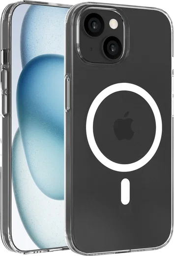 NEKIT Bare Apple iPhone 15 Hoesje 1.2MM Thin Case MagSafe Transparant afbeelding 8