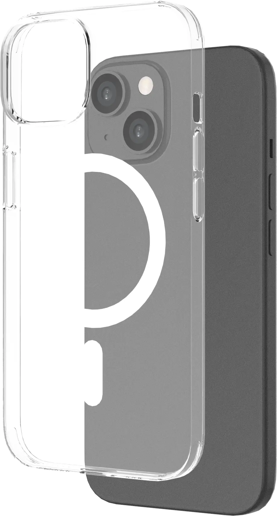 NEKIT Bare Apple iPhone 15 Hoesje 1.2MM Thin Case MagSafe Transparant afbeelding 9