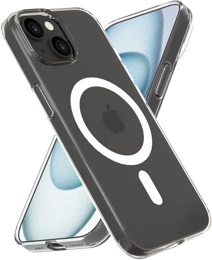NEKIT Bare Apple iPhone 15 Hoesje 1.2MM Thin Case MagSafe Transparant afbeelding 7
