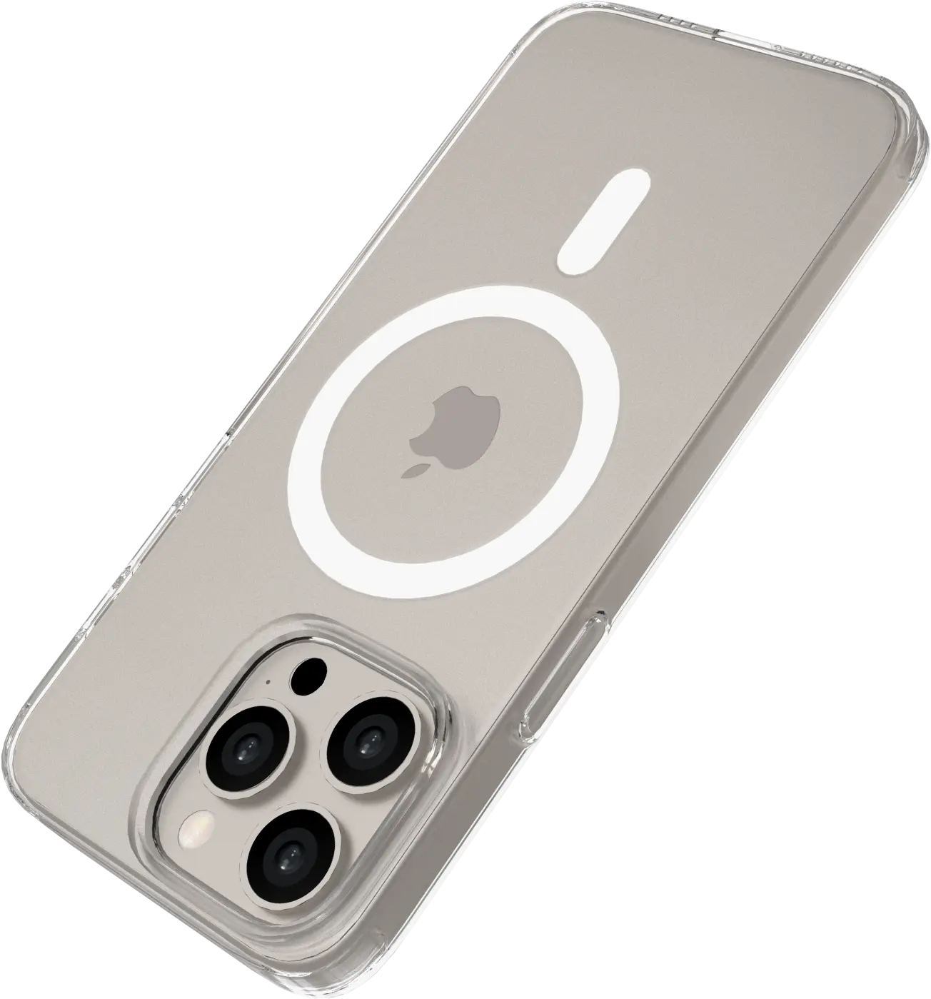 NEKIT Bare Apple iPhone 15 Pro Max Hoesje 1.2MM Thin Case MagSafe Transparant afbeelding 13