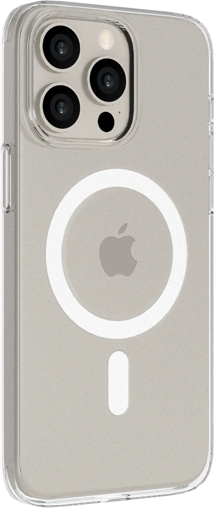 NEKIT Bare Apple iPhone 15 Pro Max Hoesje 1.2MM Thin Case MagSafe Transparant afbeelding 10