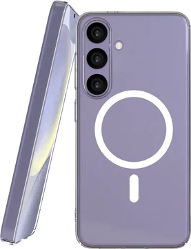 NEKIT Bare Samsung Galaxy S24 Hoesje 1.2MM Thin Case MagSafe Transparant