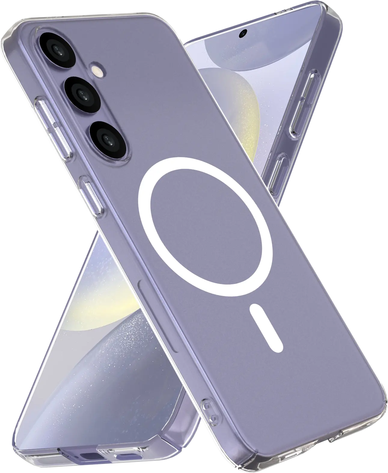 NEKIT Bare Samsung Galaxy S24 Plus Hoesje 1.2MM Thin Case MagSafe Transparant afbeelding 7