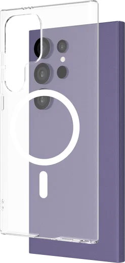 NEKIT Bare Samsung Galaxy S24 Ultra Hoesje 1.2MM Thin Case MagSafe Transparant afbeelding 9