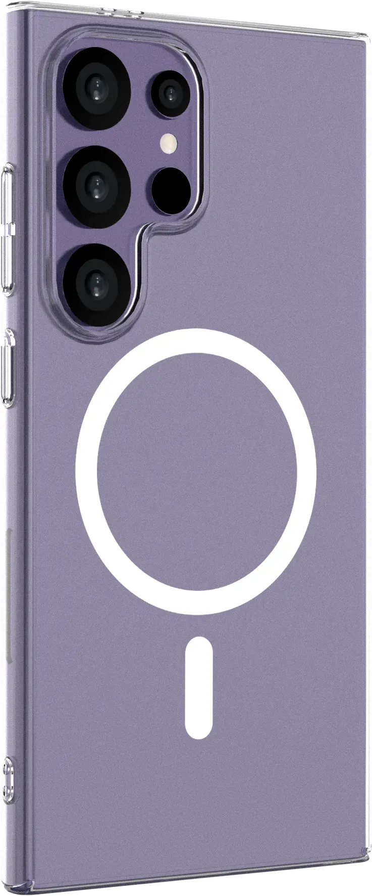 NEKIT Bare Samsung Galaxy S24 Ultra Hoesje 1.2MM Thin Case MagSafe Transparant afbeelding 10