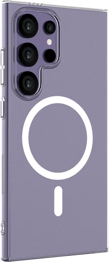 NEKIT Bare Samsung Galaxy S24 Ultra Hoesje 1.2MM Thin Case MagSafe Transparant afbeelding 10