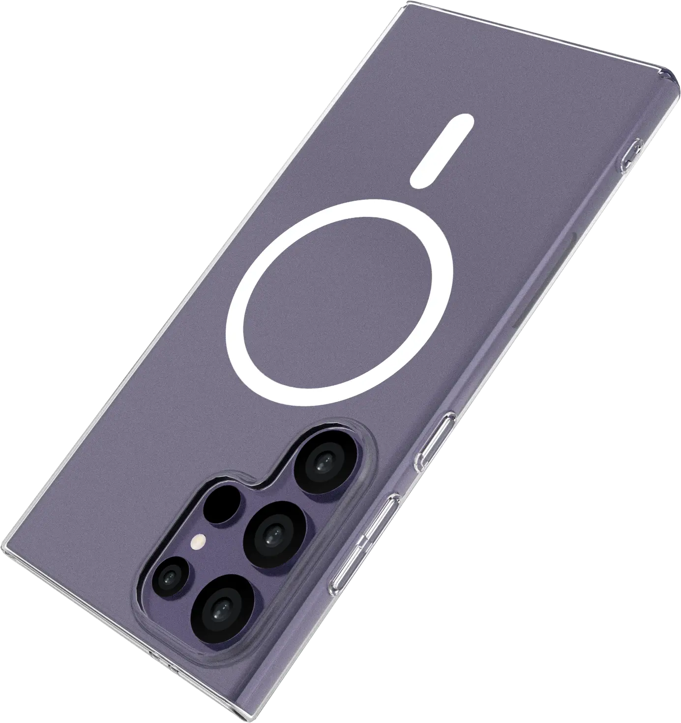 NEKIT Bare Samsung Galaxy S24 Ultra Hoesje 1.2MM Thin Case MagSafe Transparant afbeelding 13