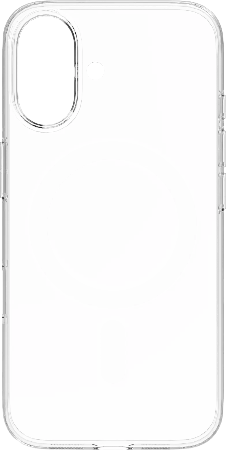 NEKIT Bare Apple iPhone 16 Hoesje 1.2MM Thin Case MagSafe Transparant afbeelding 11