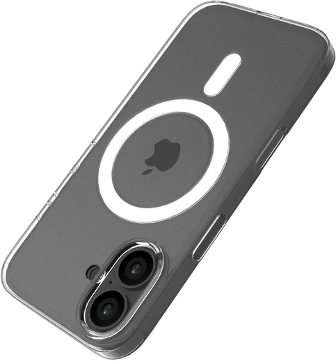 NEKIT Bare Apple iPhone 16 Hoesje 1.2MM Thin Case MagSafe Transparant afbeelding 13
