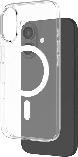 NEKIT Bare Apple iPhone 16 Hoesje 1.2MM Thin Case MagSafe Transparant afbeelding 9