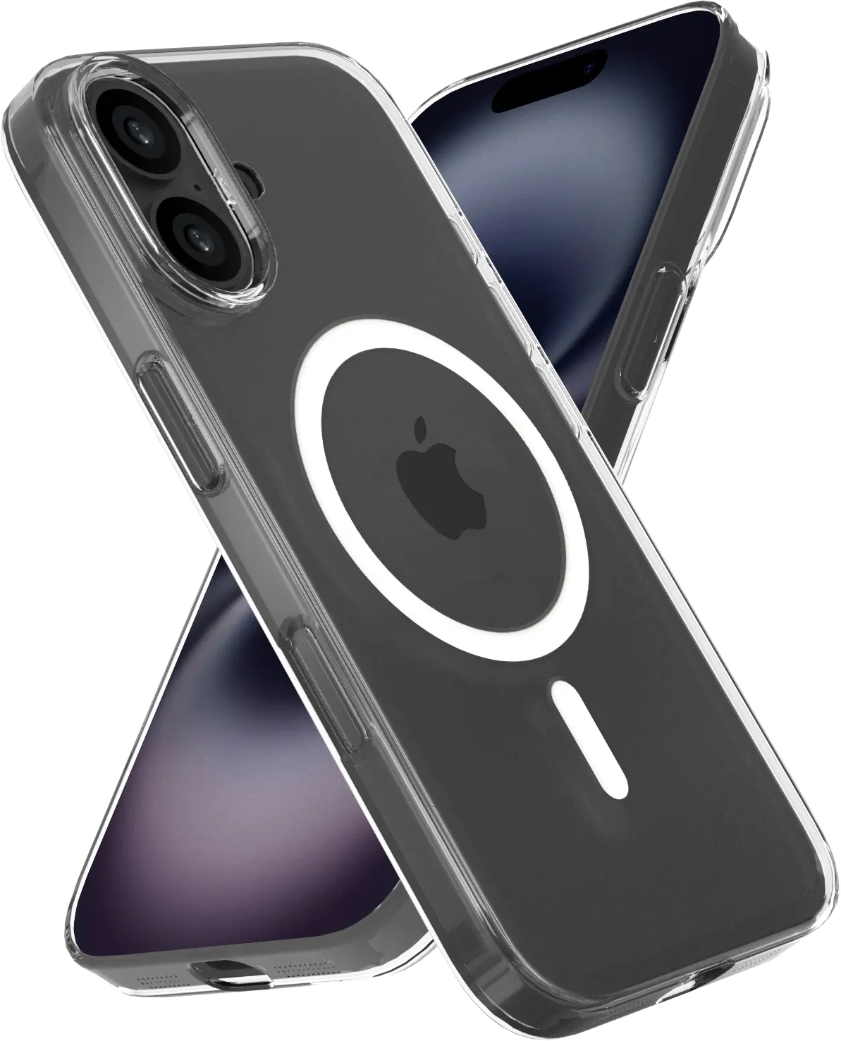 NEKIT Bare Apple iPhone 16 Hoesje 1.2MM Thin Case MagSafe Transparant afbeelding 7