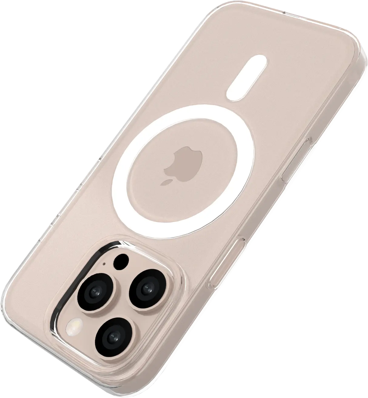 NEKIT Bare Apple iPhone 16 Pro Hoesje 1.2MM Thin Case MagSafe Transparant afbeelding 13