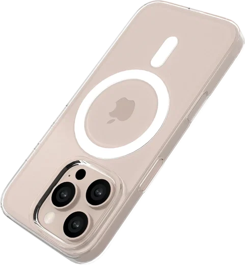 NEKIT Bare Apple iPhone 16 Pro Hoesje 1.2MM Thin Case MagSafe Transparant afbeelding 13
