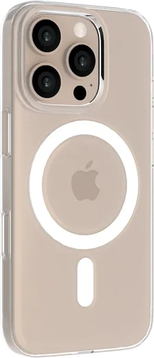 NEKIT Bare Apple iPhone 16 Pro Hoesje 1.2MM Thin Case MagSafe Transparant afbeelding 10