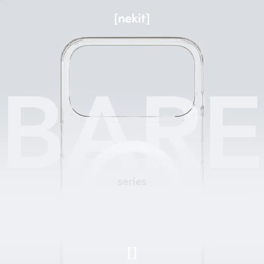 NEKIT Bare Apple iPhone 16 Pro Max Hoesje 1.2MM Thin Case MagSafe Transparant afbeelding 6
