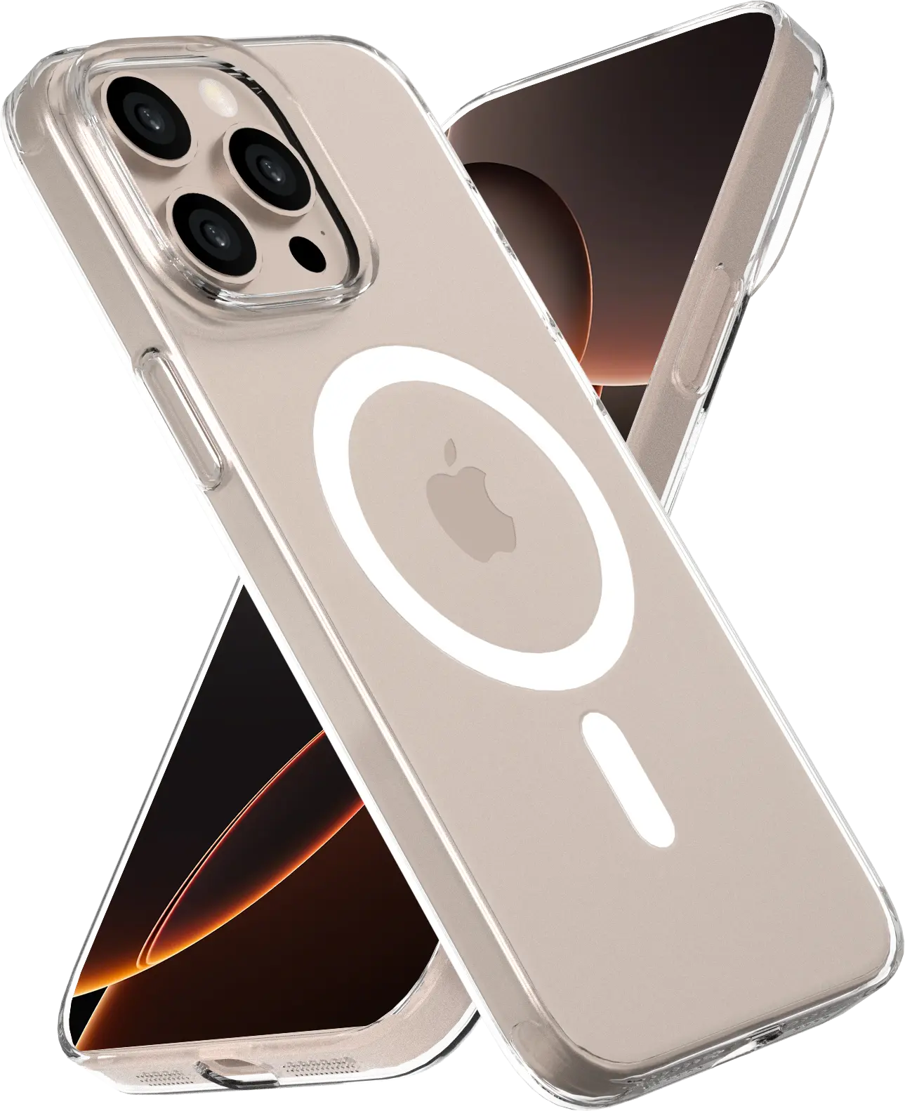 NEKIT Bare Apple iPhone 16 Pro Max Hoesje 1.2MM Thin Case MagSafe Transparant afbeelding 7
