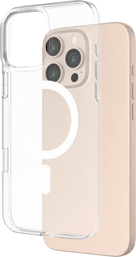 NEKIT Bare Apple iPhone 16 Pro Max Hoesje 1.2MM Thin Case MagSafe Transparant afbeelding 9