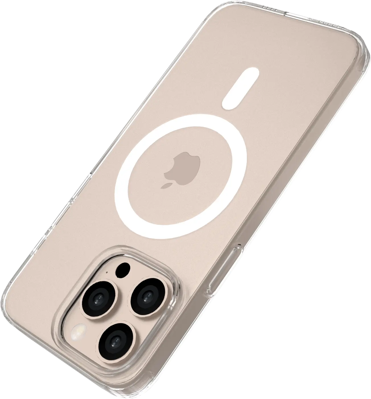 NEKIT Bare Apple iPhone 16 Pro Max Hoesje 1.2MM Thin Case MagSafe Transparant afbeelding 13
