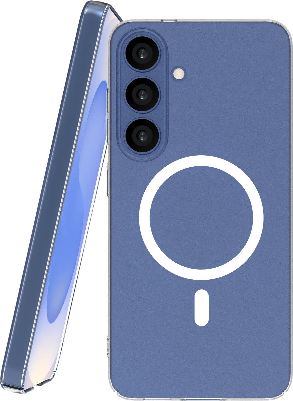 NEKIT Bare Samsung Galaxy S25 Hoesje 1.2MM Thin Case MagSafe Transparant afbeelding 1