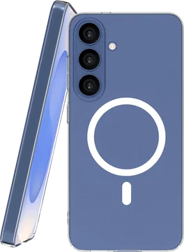 NEKIT Bare Samsung Galaxy S25 Hoesje 1.2MM Thin Case MagSafe Transparant