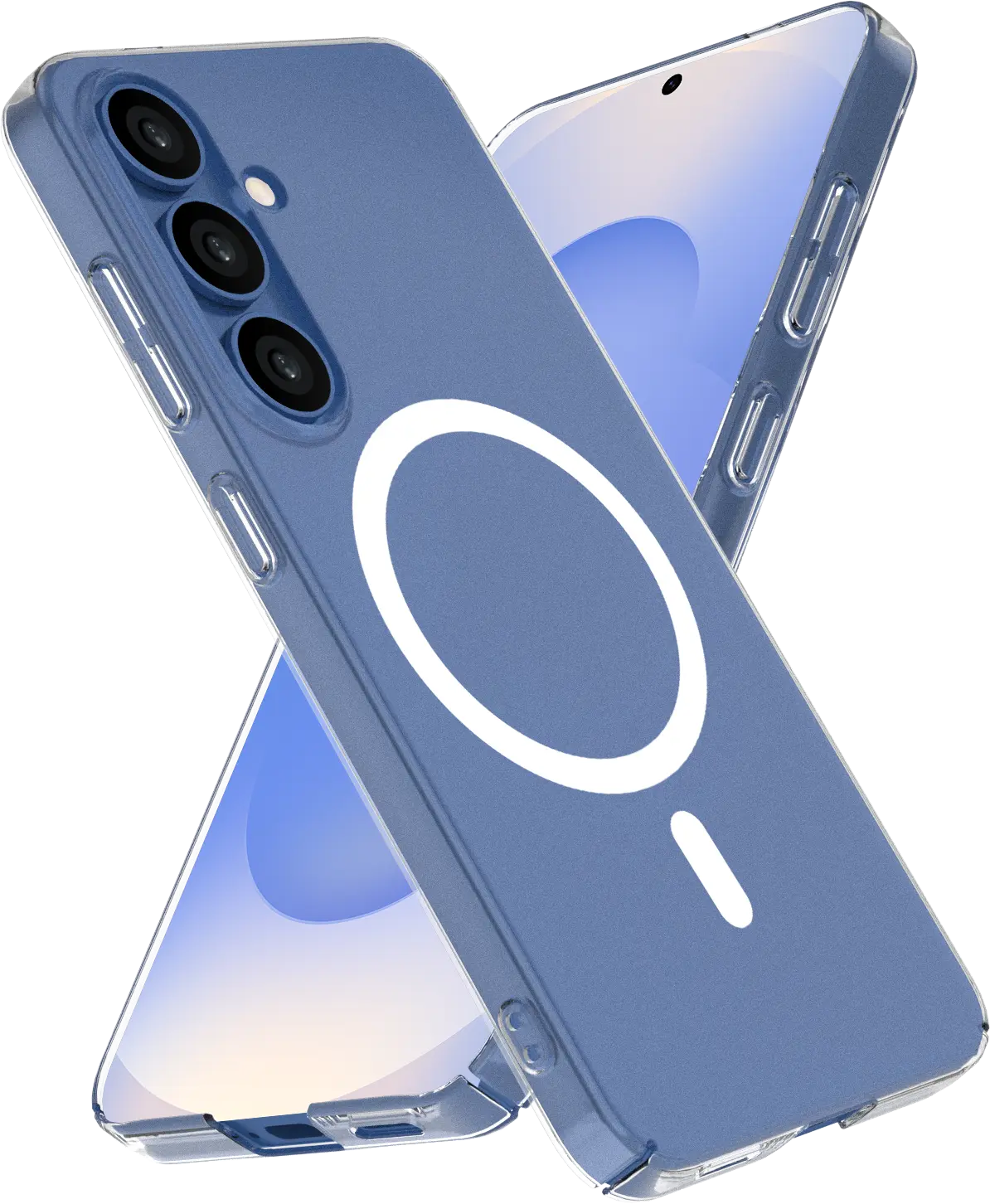 NEKIT Bare Samsung Galaxy S25 Hoesje 1.2MM Thin Case MagSafe Transparant afbeelding 7