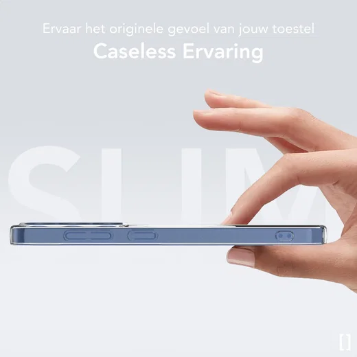NEKIT Bare Samsung Galaxy S25 Plus Hoesje 1.2MM Thin Case MagSafe Transparant afbeelding 3