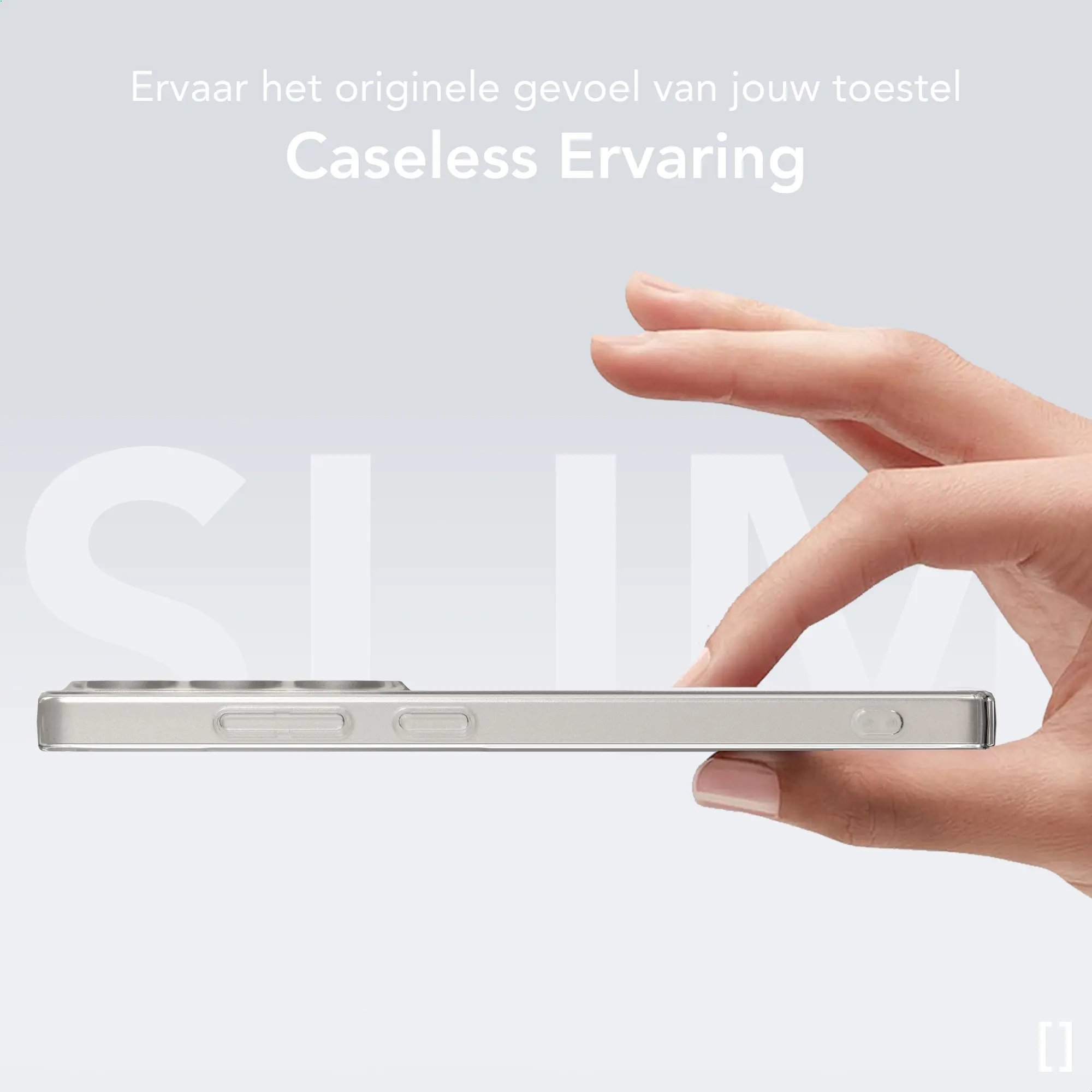 NEKIT Bare Samsung Galaxy S25 Ultra Hoesje 1.2MM Thin Case MagSafe Transparant afbeelding 3