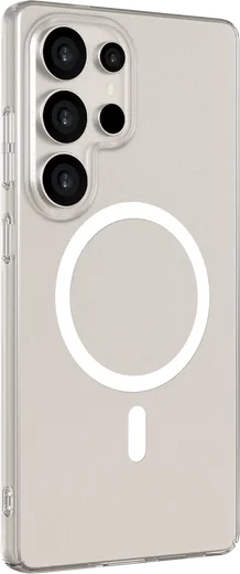 NEKIT Bare Samsung Galaxy S25 Ultra Hoesje 1.2MM Thin Case MagSafe Transparant afbeelding 10