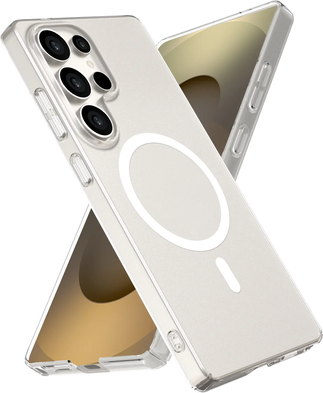 NEKIT Bare Samsung Galaxy S25 Ultra Hoesje 1.2MM Thin Case MagSafe Transparant afbeelding 7