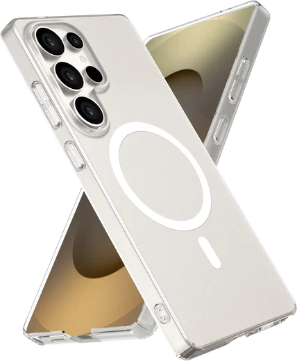 NEKIT Bare Samsung Galaxy S25 Ultra Hoesje 1.2MM Thin Case MagSafe Transparant afbeelding 7
