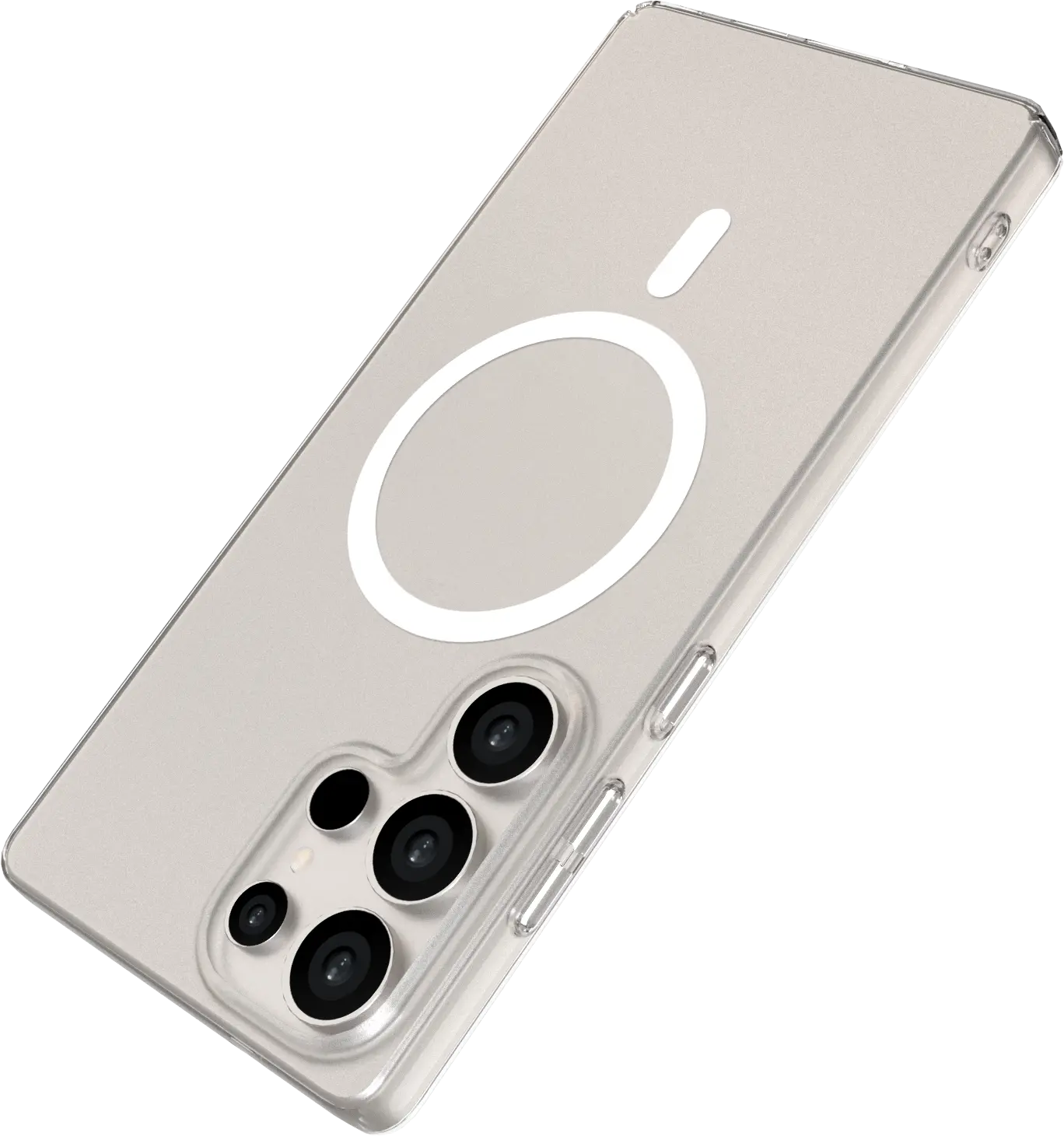 NEKIT Bare Samsung Galaxy S25 Ultra Hoesje 1.2MM Thin Case MagSafe Transparant afbeelding 13