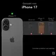 NEKIT Bare Apple iPhone 17 Hoesje 1.2MM Thin Case MagSafe Transparant afbeelding 2