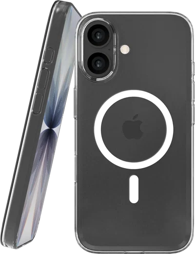 NEKIT Bare Apple iPhone 17 Hoesje 1.2MM Thin Case MagSafe Transparant afbeelding 1