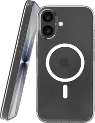 NEKIT Bare Apple iPhone 17 Hoesje 1.2MM Thin Case MagSafe Transparant afbeelding