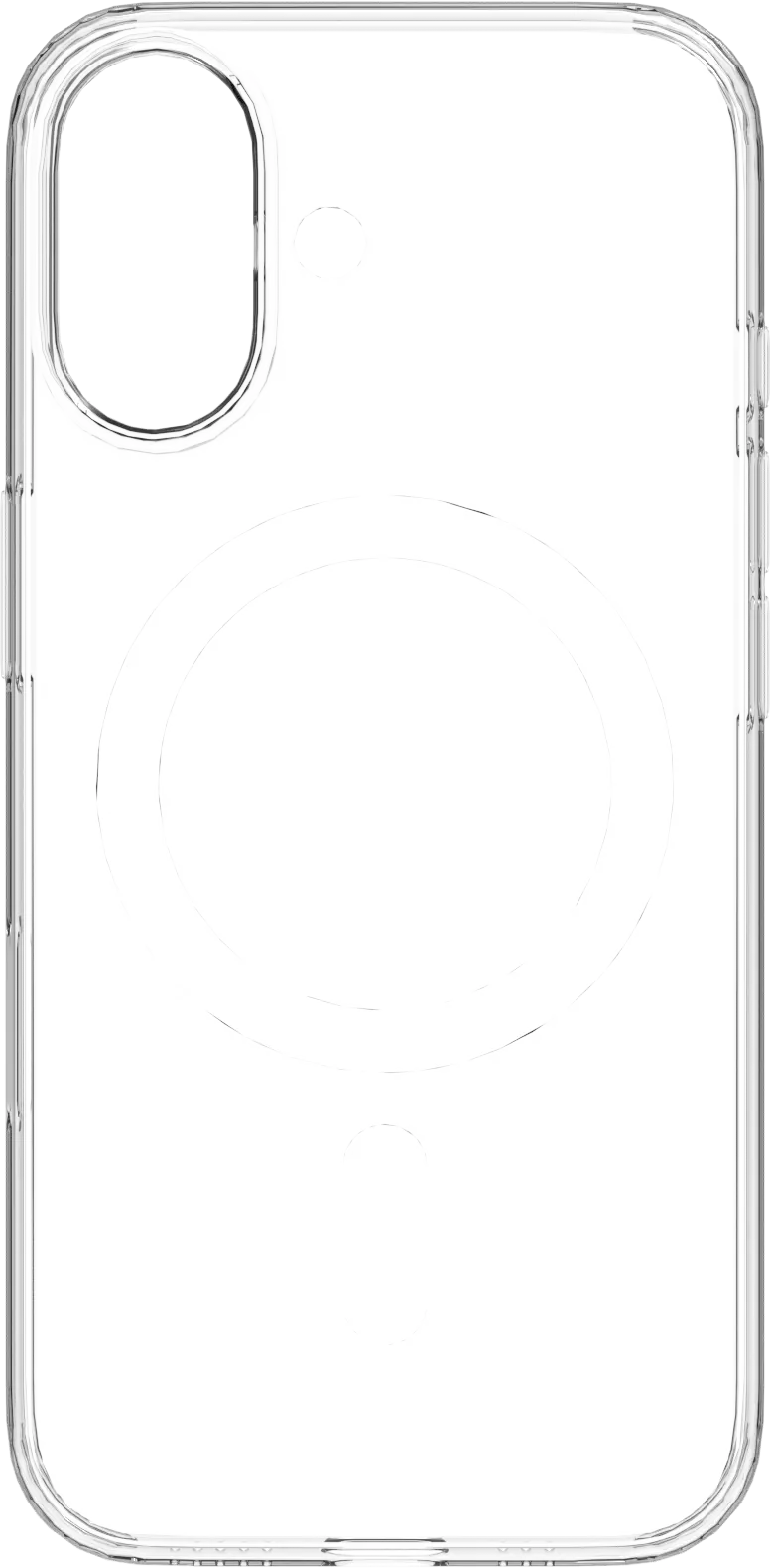 NEKIT Bare Apple iPhone 17 Hoesje 1.2MM Thin Case MagSafe Transparant afbeelding 11