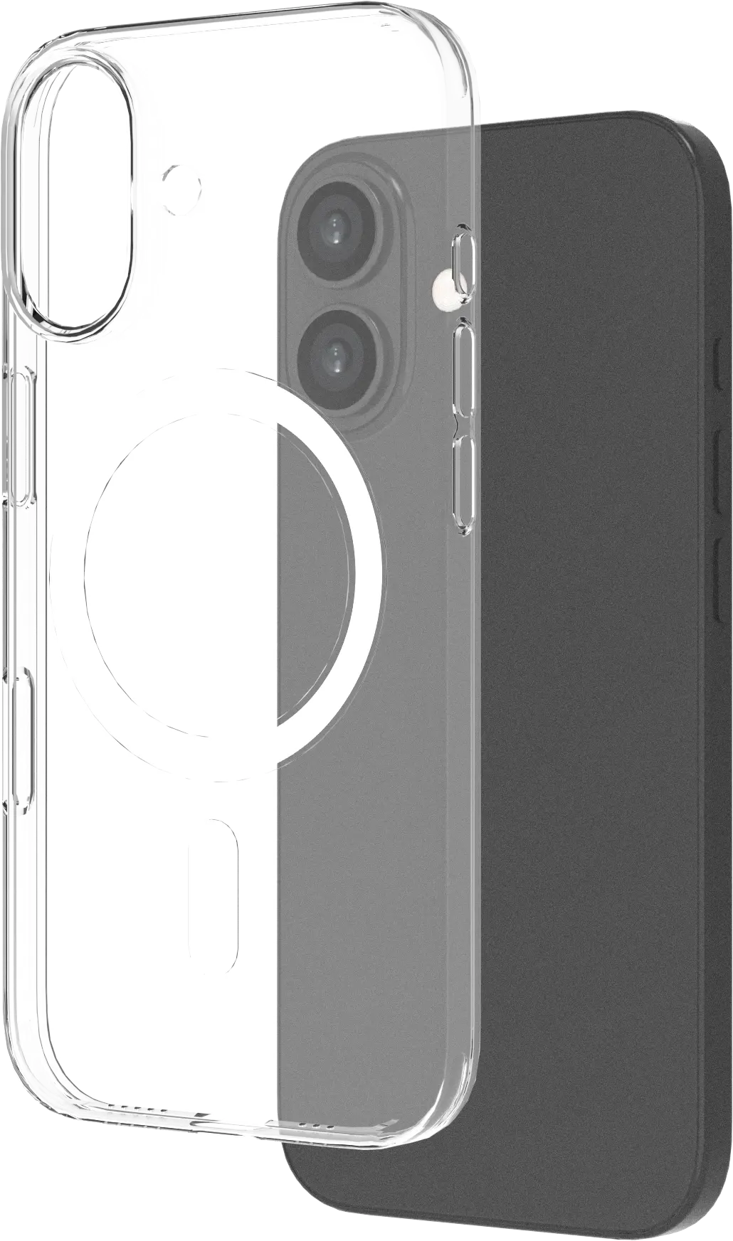 NEKIT Bare Apple iPhone 17 Hoesje 1.2MM Thin Case MagSafe Transparant afbeelding 9