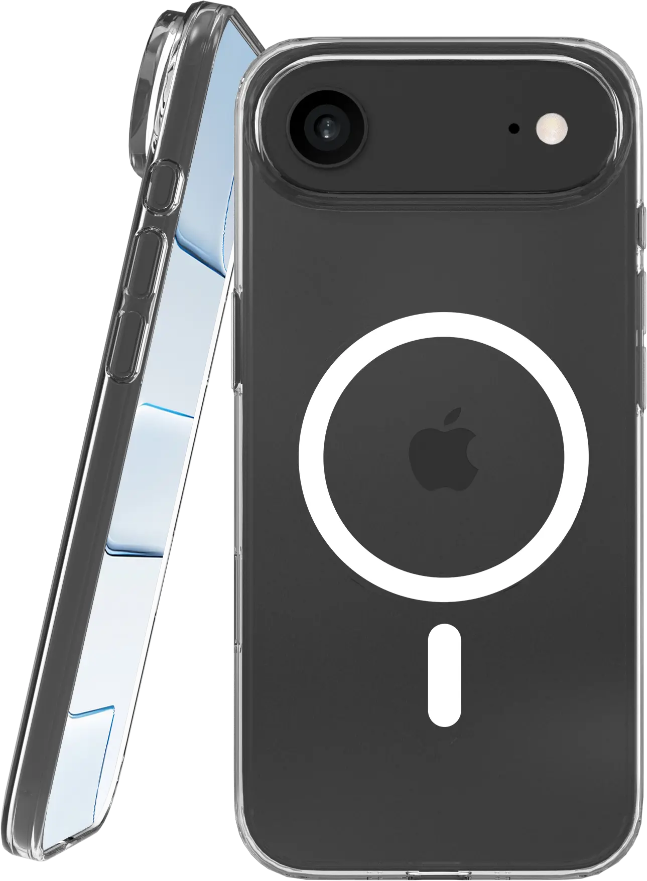 NEKIT Bare Apple iPhone Air Hoesje 1.2MM Thin Case MagSafe Transparant afbeelding 1