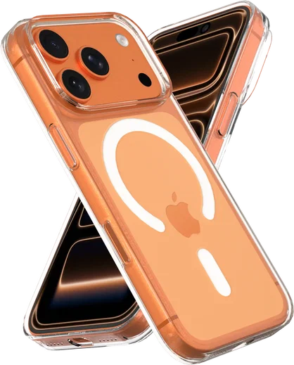 NEKIT Bare Apple iPhone 17 Pro Hoesje 1.2MM Thin Case MagSafe Transparant afbeelding 7
