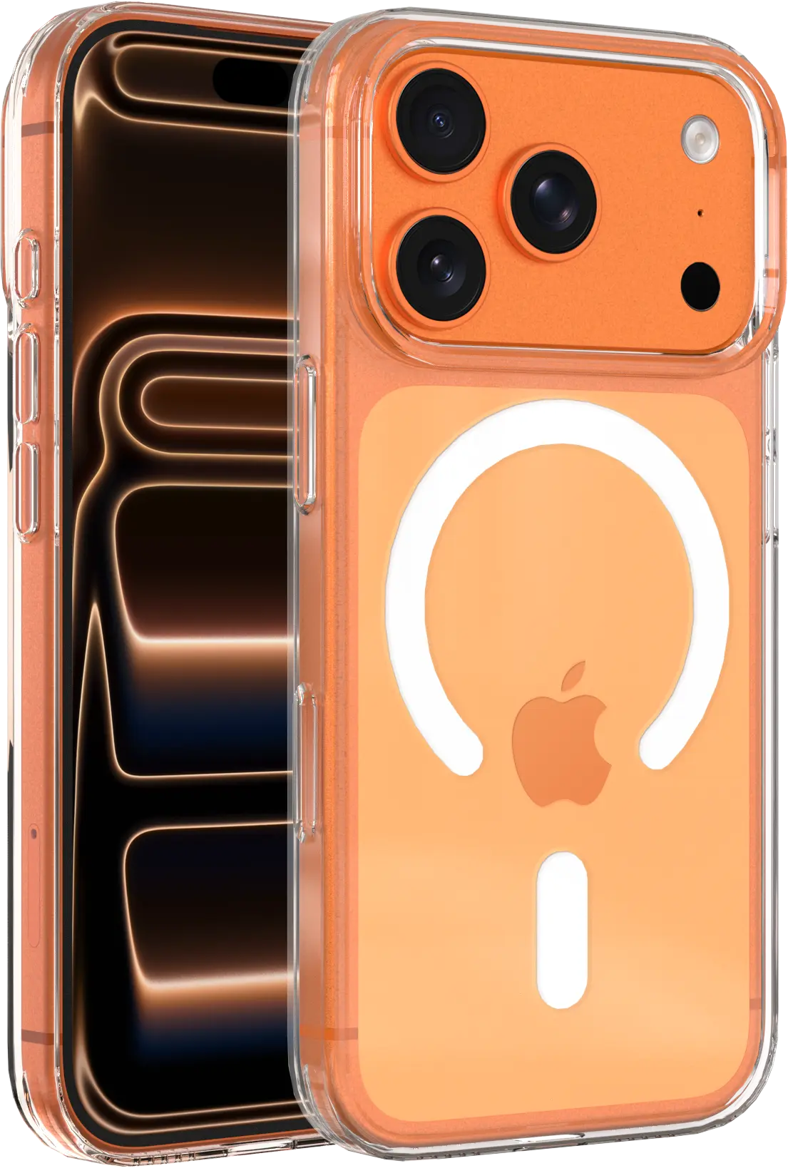 NEKIT Bare Apple iPhone 17 Pro Hoesje 1.2MM Thin Case MagSafe Transparant afbeelding 8
