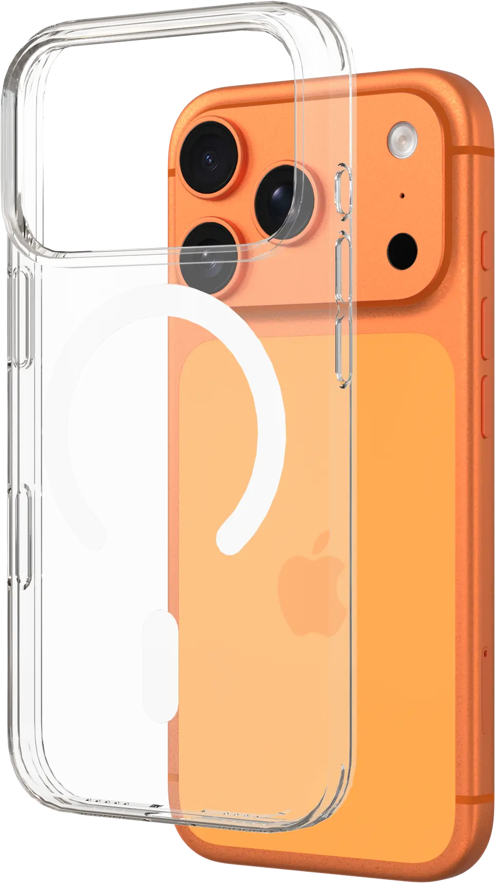 NEKIT Bare Apple iPhone 17 Pro Hoesje 1.2MM Thin Case MagSafe Transparant afbeelding 9