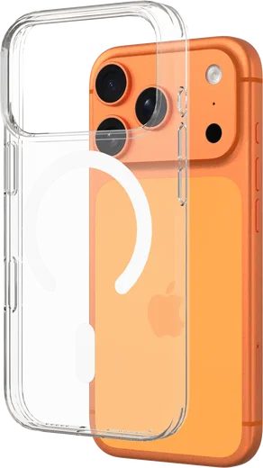 NEKIT Bare Apple iPhone 17 Pro Hoesje 1.2MM Thin Case MagSafe Transparant afbeelding 9