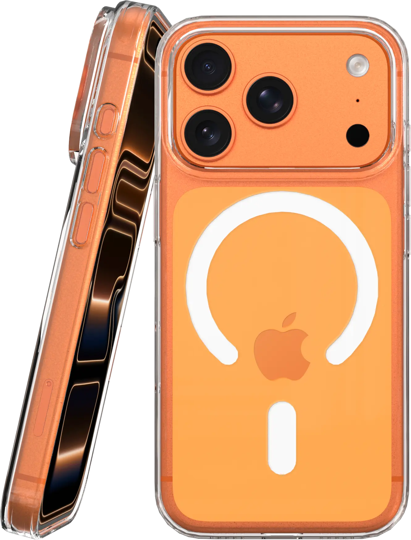 NEKIT Bare Apple iPhone 17 Pro Hoesje 1.2MM Thin Case MagSafe Transparant afbeelding 1
