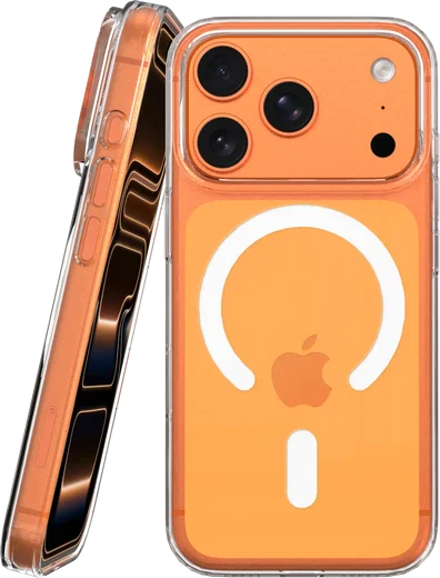 NEKIT Bare Apple iPhone 17 Pro Hoesje 1.2MM Thin Case MagSafe Transparant afbeelding 1