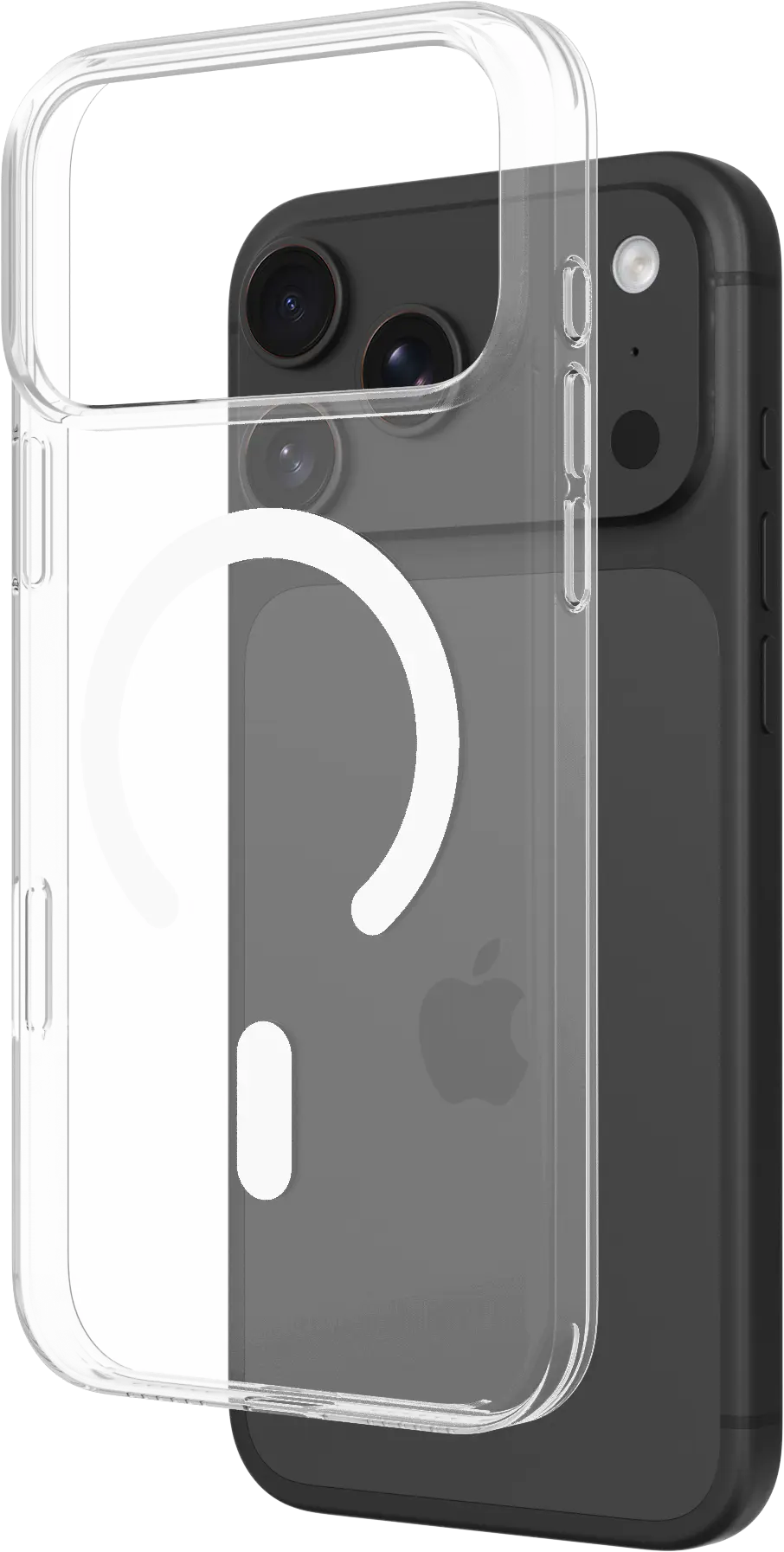 NEKIT Bare iPhone 18 Pro / 17 Pro Hoesje 1.2MM Thin Case MagSafe Transparant afbeelding 15