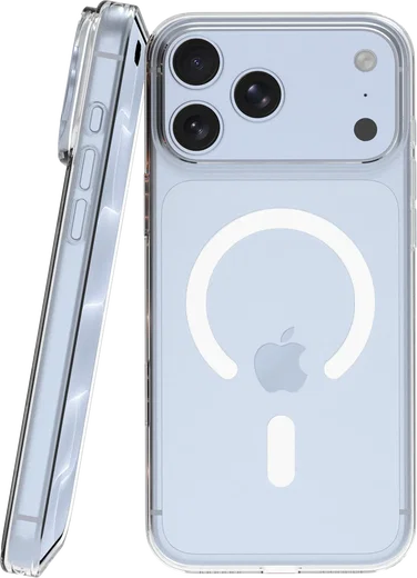 NEKIT Bare iPhone 18 Pro / 17 Pro Hoesje 1.2MM Thin Case MagSafe Transparant afbeelding 2